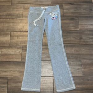 Hollister thin gray sweatpants